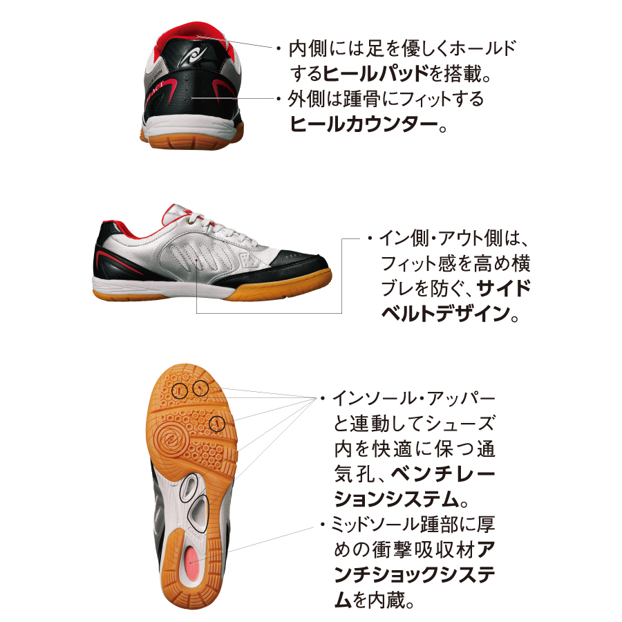 ビートアクト |この安定感がフットワークを変えていく！