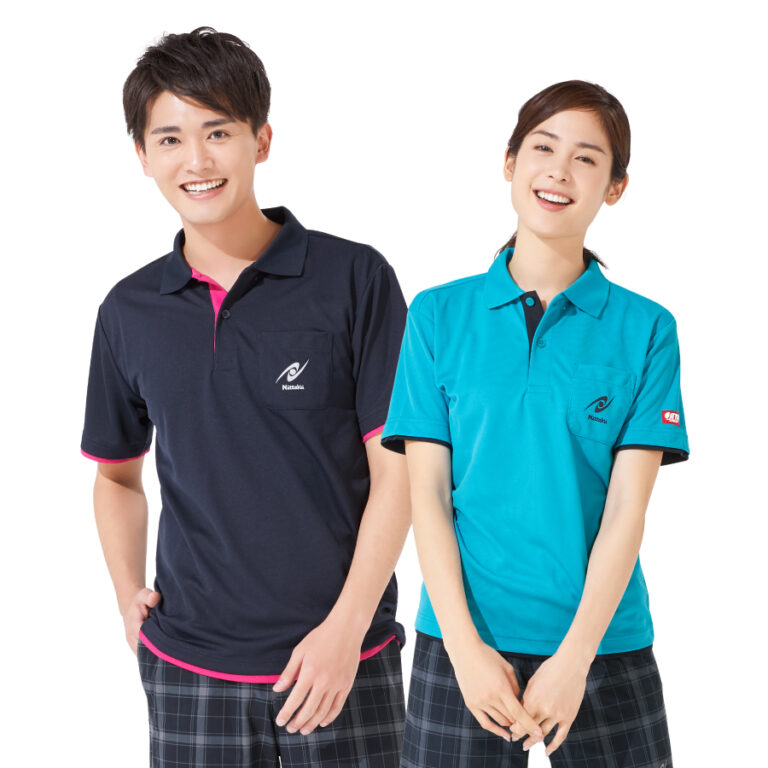 S  サイディングシャツ 男女兼用 ブルー  格安販売中 Nittaku ニッタク  卓球アパレル SIDING SHIRT