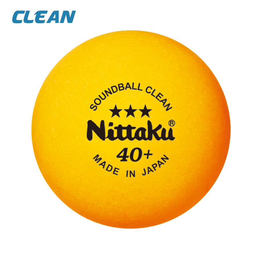 サウンドボール クリーン 3個入 | Nittaku(ニッタク) 日本卓球 | 卓球 ...