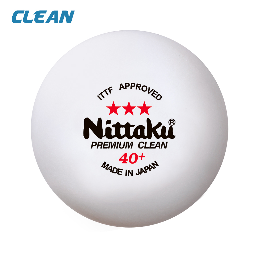 3スター プレミアム クリーン 1ダース | Nittaku(ニッタク) 日本卓球