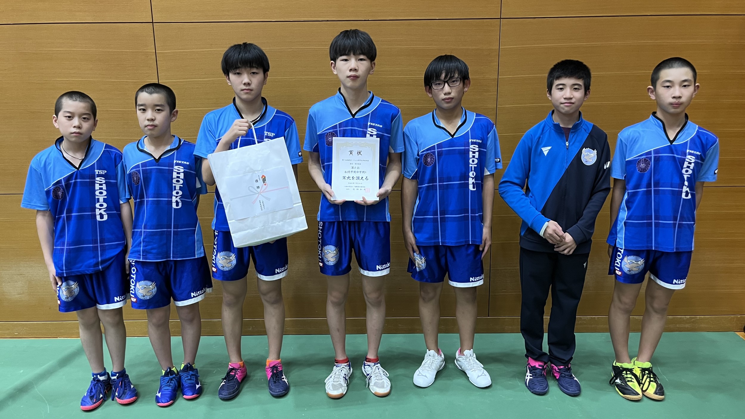 松徳学院中が地元優勝！ 島根オープン小中学生大会 | Nittaku(ニッタク