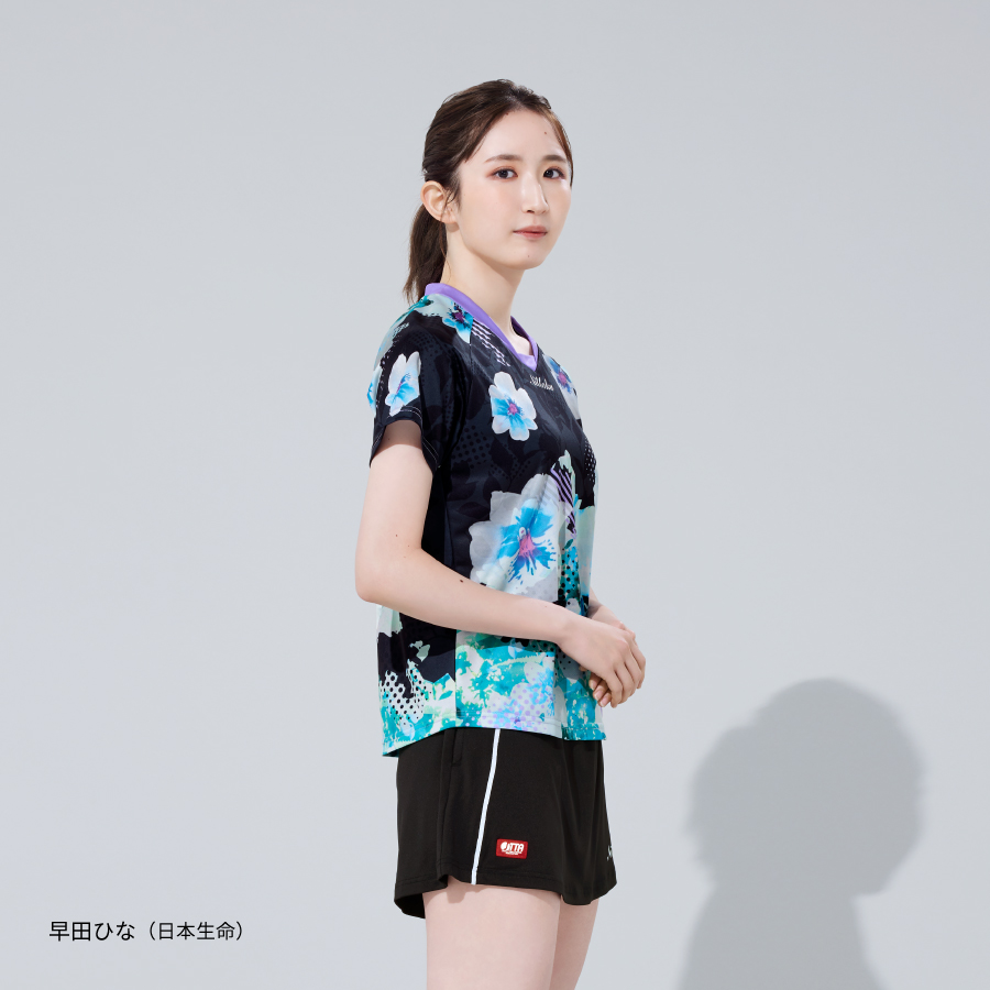 Nittaku ニッタク 卓球 ユニフォーム シャツ ウェア ミルトシャツ レディース 女性用 NW-2211 ウェア