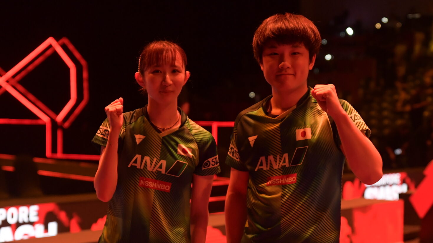 WTT シンガポールスマッシュDay5 張本・早田ペアが決勝進出