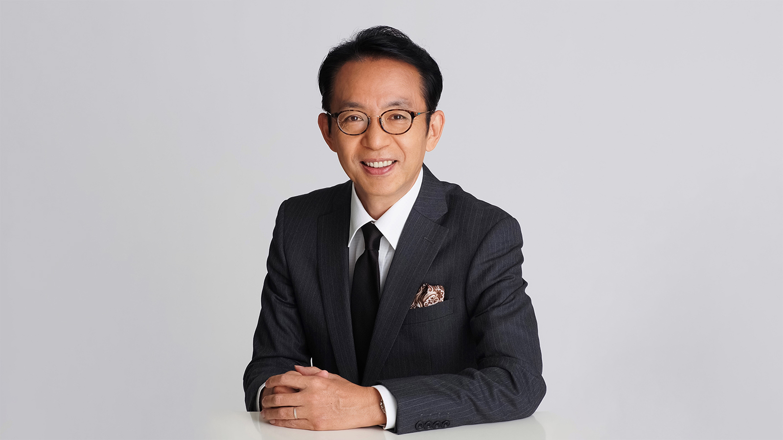 フリーアナウンサーの福澤朗さんニッタク熱烈卓球伝道師に就任