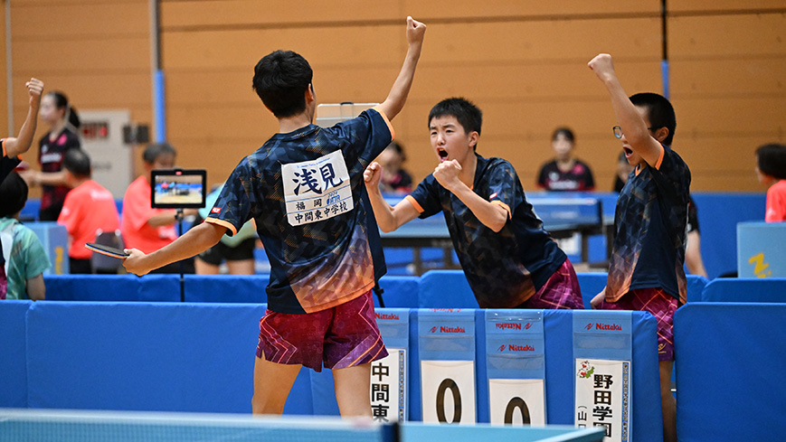 新潟全中、男子団体は出雲北陵、星槎、愛工大名電、野田学園がベスト4