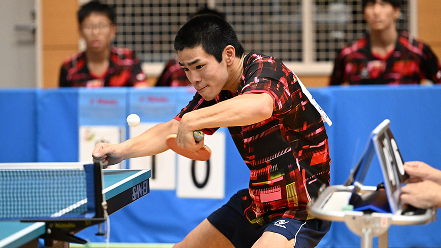 第55回全国中学校卓球大会が新潟市で開催。前回3位の中間東中が強さを