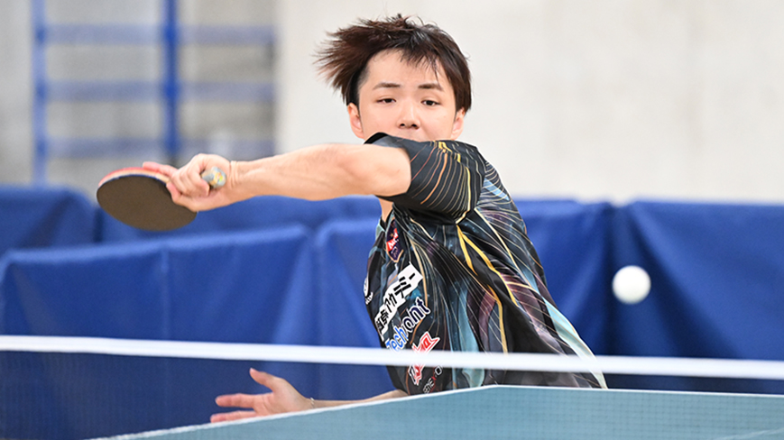 全日本】男子シングルス5回戦、木造勇人は愛工大の後輩を破り、7年ぶり