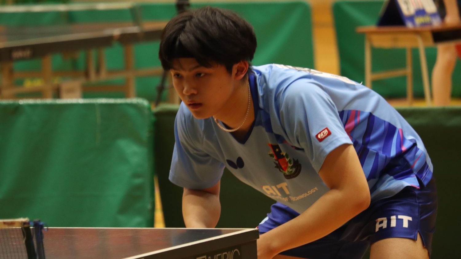面田知己が単複二冠達成！東海学生卓球新人大会 | Nittaku(ニッタク